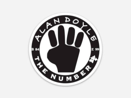 Alan Doyle 4Hand Logo Sticker